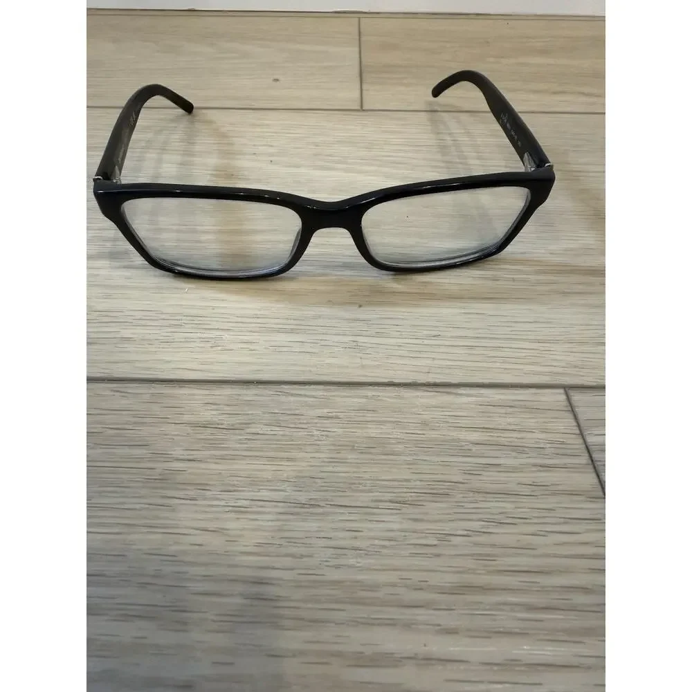 Burberry B2108 3001 Black Rectangle Eyeglasses Frames 54-16-140